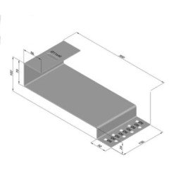 Dachhaken für Biberschwanz Doppeldeckung Edelstahl (F300/30) |  - Photovoltaik Montagesysteme