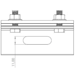 Blechfalzklemme / Stehfalzklemme (F90) |  - Photovoltaik Montagesysteme