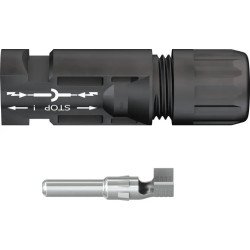 MC4 Kupplungsstecker für PV-Kabel 4-6mm²