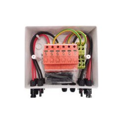 PV DC Überspannungsschutz mit MC4 Stecker 2-strings