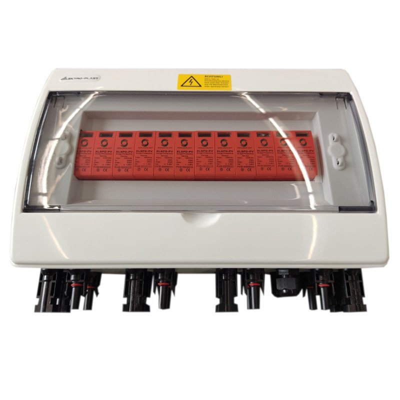 PV DC Überspannungsschutz mit MC4 Stecker 4-strings