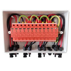 PV DC Überspannungsschutz mit MC4 Stecker 4-strings