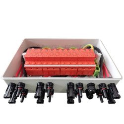 PV DC Überspannungsschutz mit MC4 Stecker 4-strings