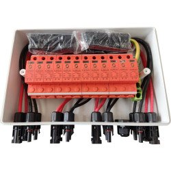 PV DC Überspannungsschutz mit MC4 Stecker 4-strings