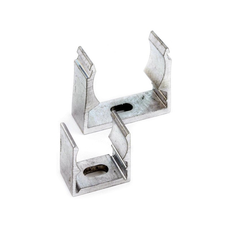 Klemmschelle, Ø 40 mm, Aluminium