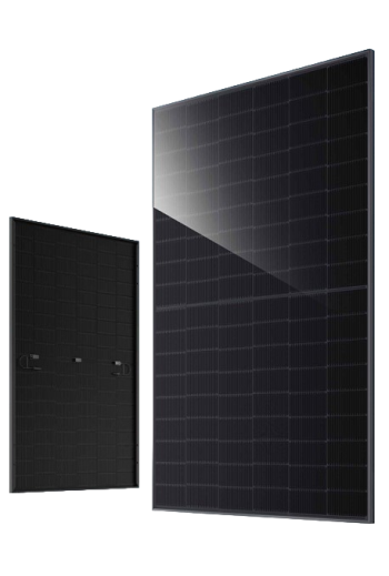 JA Solar PV-Modul 455 Wp Glas-Glas Full Black bifazial