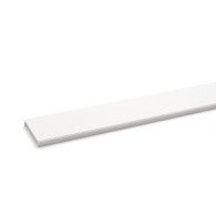 Oberteil für Brüstungskanal Signa Base - 80mm breit RAL 9001