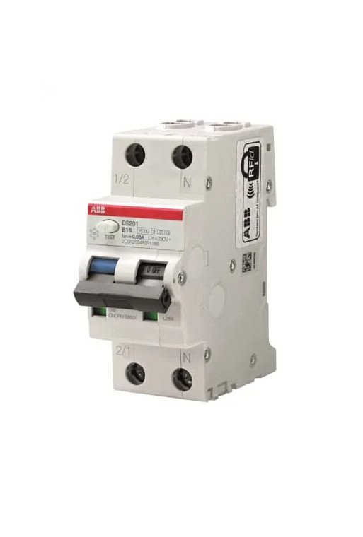 ABB FI/LS-Schalter Typ A / G C 16A/1pol+N/30mA 2TE
