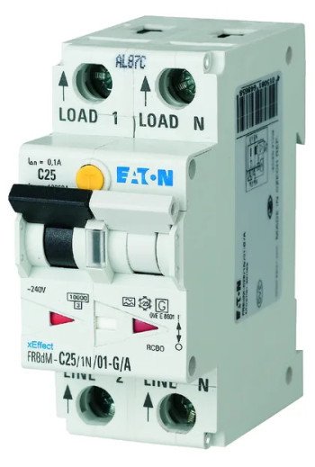 EATON FI/LS-Schalter Digital Typ A/G 10kA C 16A/1pol+N/30mA 2TE