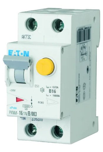 EATON FI/LS-Schalter Typ A/G 10kA B 13A/1pol+N/30mA 2TE