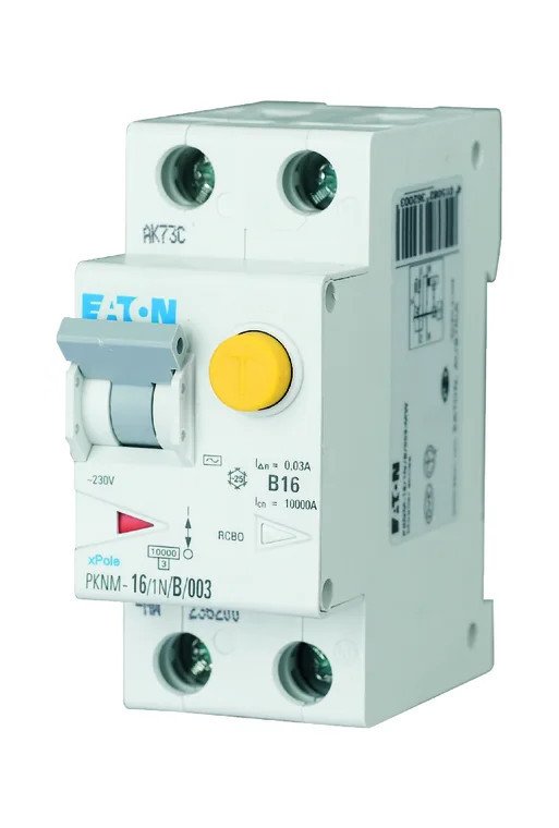 EATON FI/LS-Schalter Typ AC/G 10kA C 16A/1pol+N/30mA 2TE