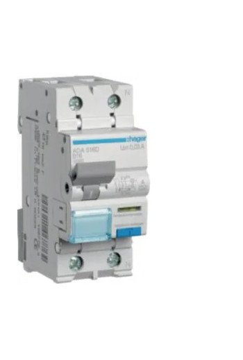 HAGER FI-LS 1P+N 10kA B-16A 30mA Typ A