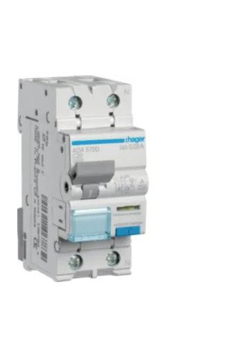 HAGER FI-LS 1P+N 10kA C-20A 30mA Typ A