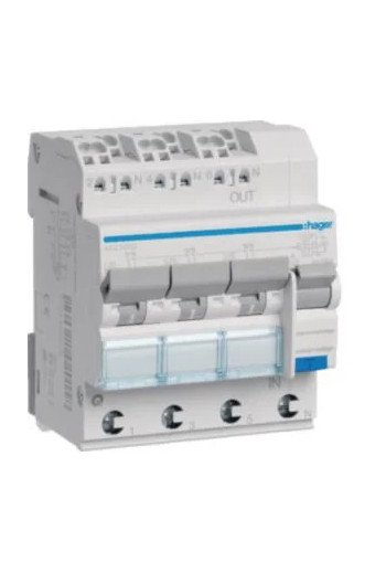 HAGER FI-LS 3X 1P+N 6kA C-16A 30mA Typ A QC