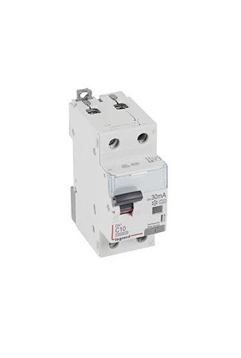 LEGRAND FI/LS-Schalter Typ A 10kA C 10A/1pol+N/30mA 2TE