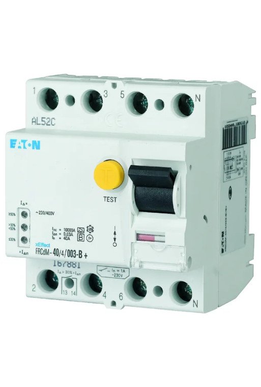 EATON FI-Schalter Digital Typ B/G 10kA 40A/4pol/30mA