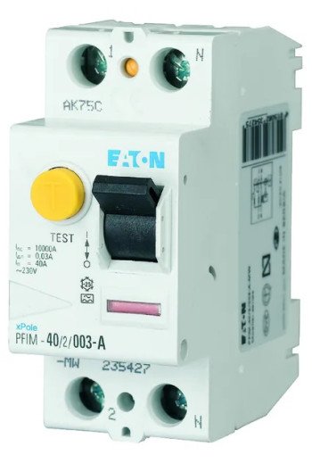 EATON FI-Schalter Typ A/G 10kA 40A/2pol/30mA