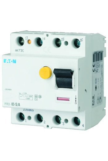 EATON FI-Schalter Typ A/S 10kA 40A/4pol/100mA