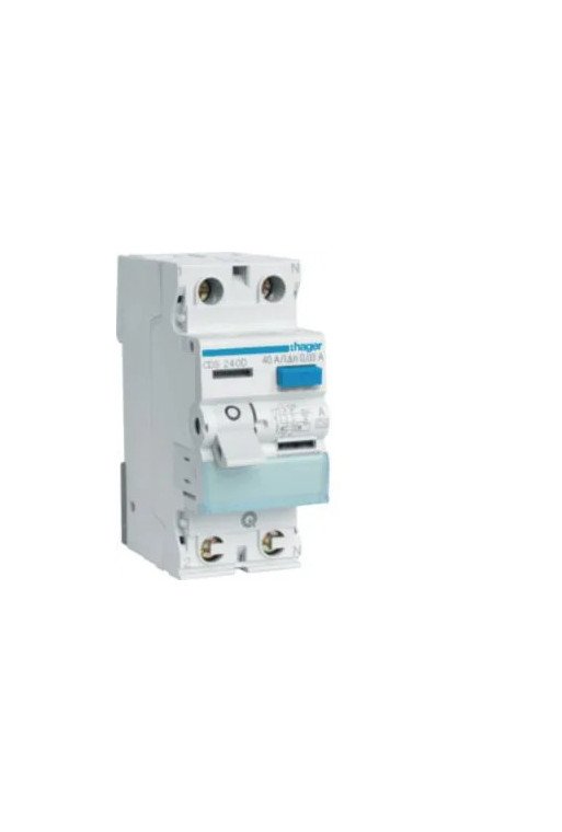 HAGER FI-Schalter 2P 6kA 40A 30mA Typ A QC