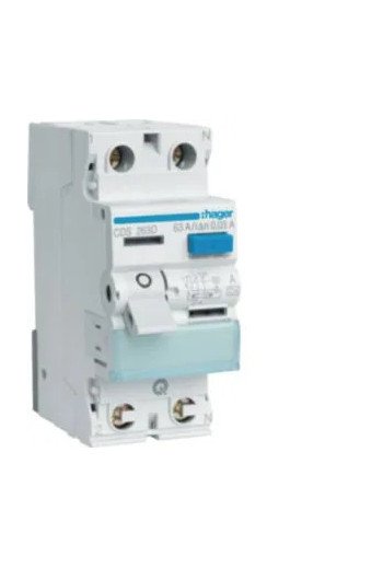 HAGER FI-Schalter 2P 6kA 63A 30mA Typ A QC