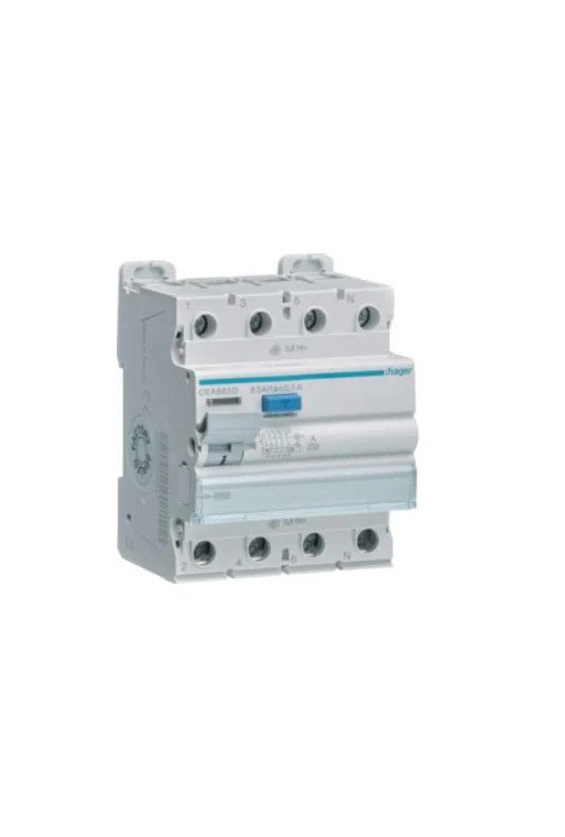 HAGER FI-Schalter 4P 10kA 63A 100mA Typ A