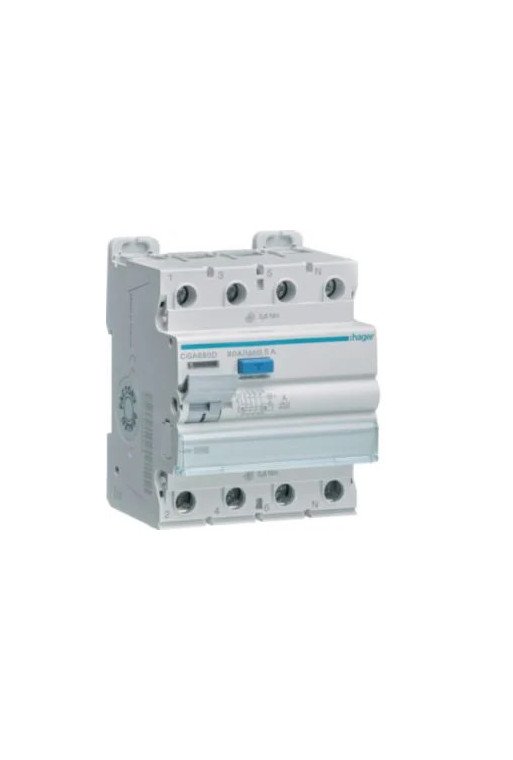 HAGER FI-Schalter 4P 10kA 80A 500mA Typ A