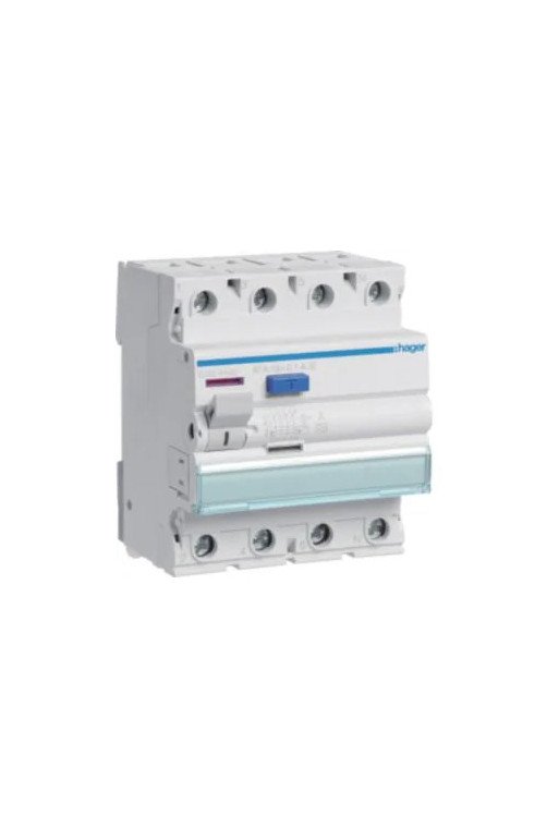 HAGER FI-Schalter 4P 6kA 40A 100mA Typ G/A-VS
