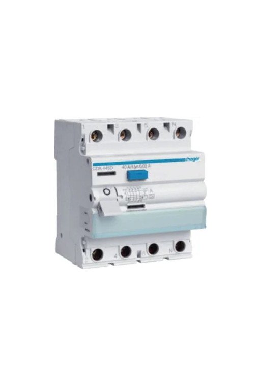 HAGER FI-Schalter 4P 6kA 40A 30mA Typ A-VS