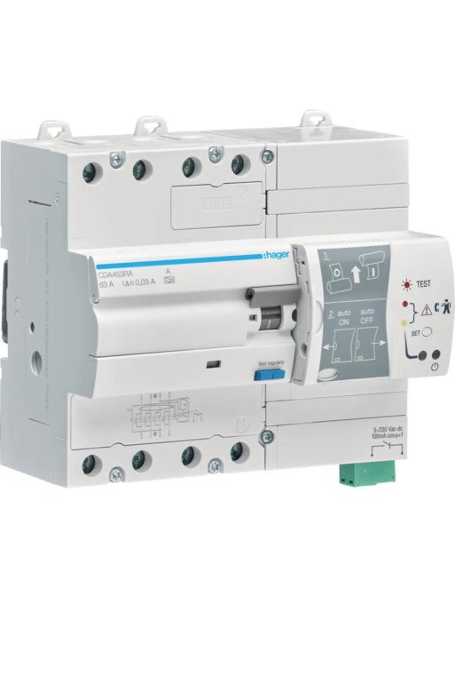 HAGER FI-Schalter auto 4P 63A 30mA A 7M
