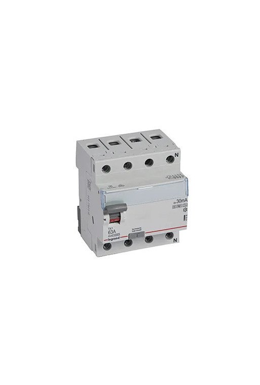 LEGRAND FI-Schalter Typ A/S 10kA 63A/4pol/100mA