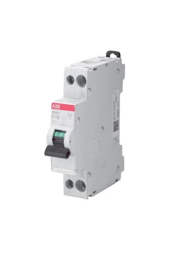ABB LS-Schalter 6kA B 16A/1pol+N 1TE Schmalbauweise