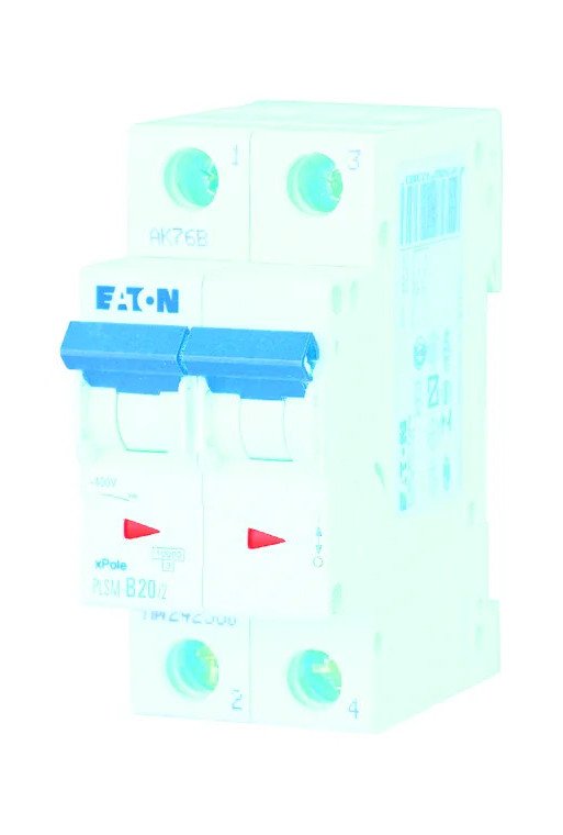 EATON LS-Schalter 10kA B 20A/2pol 2TE