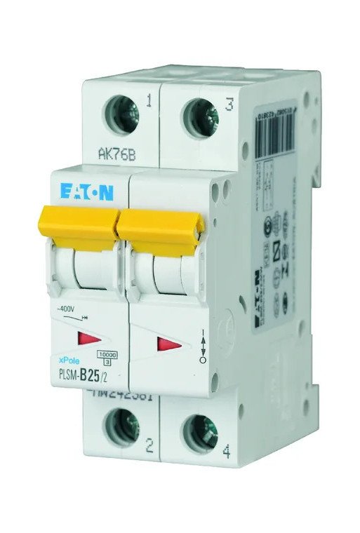 EATON LS-Schalter 10kA B 25A/2pol 2TE