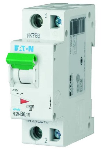 EATON LS-Schalter 10kA B 6A/1pol+N 1