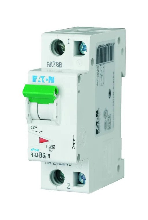EATON LS-Schalter 10kA B 6A/1pol+N 1