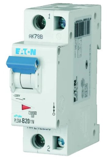 EATON LS-Schalter 10kA C 20A/1pol+N 1