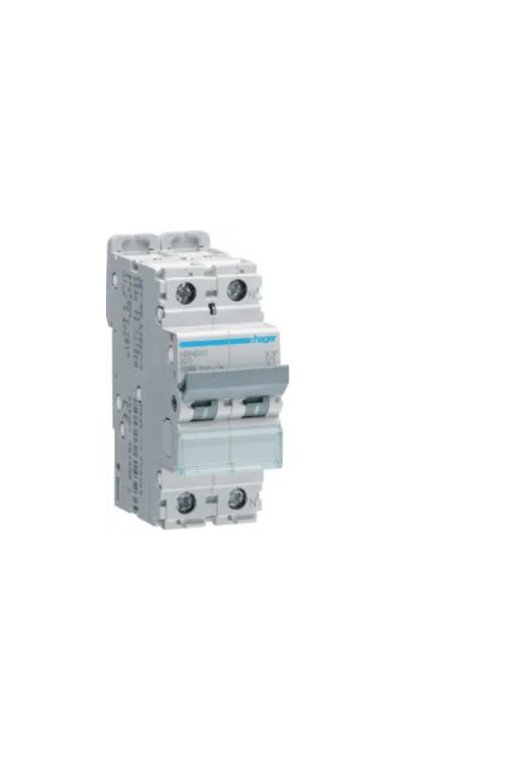 HAGER LS-Schalter 1P+N 10kA/15kA B-20A 2M