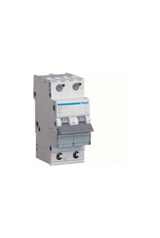 HAGER LS-Schalter 1P+N 6kA B-13A QC 2M
