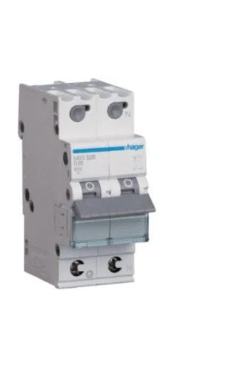 HAGER LS-Schalter 1P+N 6kA B-20A QC 2M