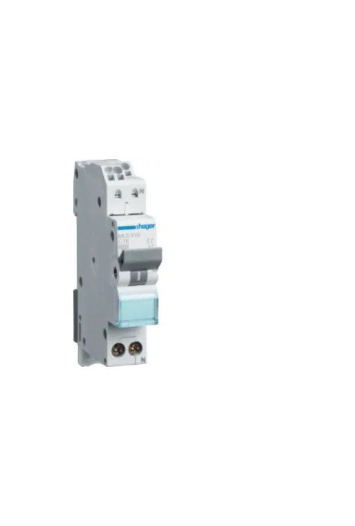 HAGER LS-Schalter 1P+N 6kA C-16A QC 1M