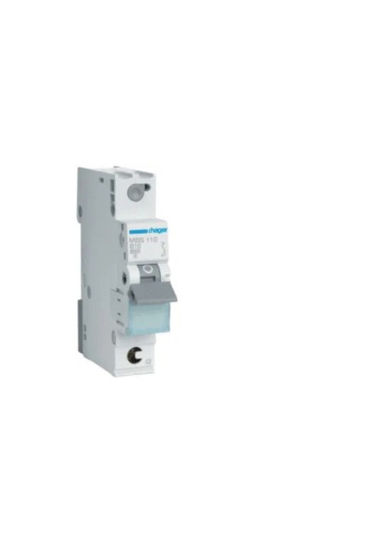 HAGER LS-Schalter 1polig 6kA B-10A 1M QC