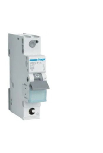 HAGER LS-Schalter 1polig 6kA B-13A 1M QC