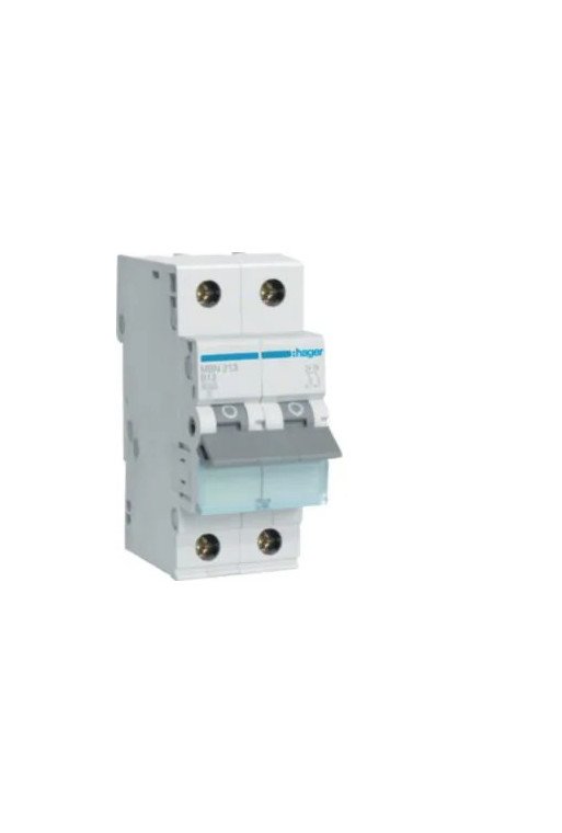 HAGER LS-Schalter 2 polig 6kA B-13A 2M