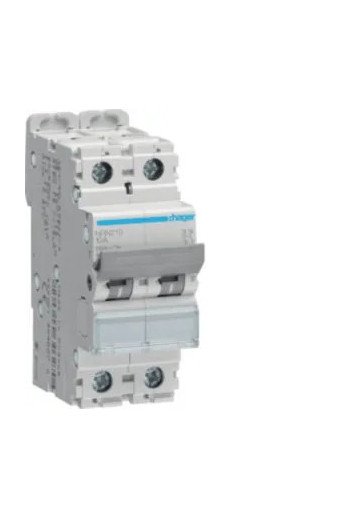 HAGER LS-Schalter 2P 25kA C-10A 2M
