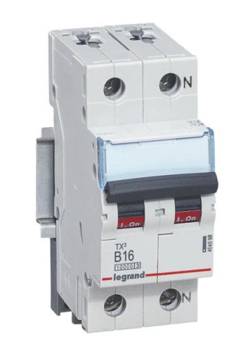 LEGRAND LS-Schalter 10kA B 16A/1pol+N 2TE