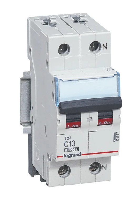LEGRAND LS-Schalter 10kA C 13A/1pol+N 2TE