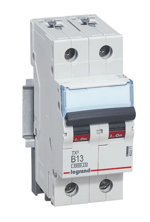 LEGRAND LS-Schalter 6kA B 13A/1pol+N 2TE