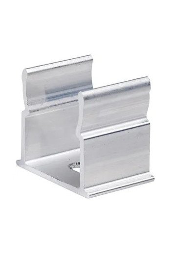 ALVA Aluminium Klemmschelle Ø25mm