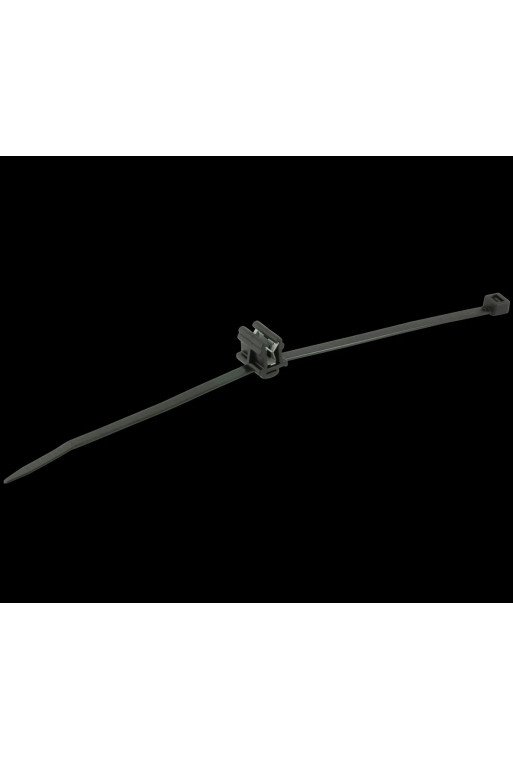 Alumero Kantenclip KC1 mit Kabelbinder 200x4