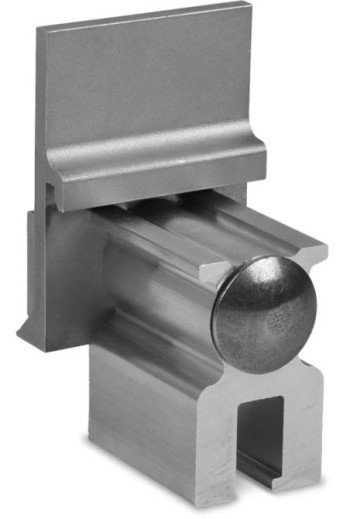 K2 SYSTEMS Doppelstehlfalzklemme CF:x